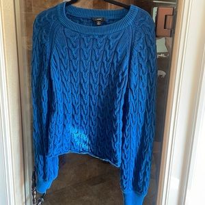 J Crew cozy cable knit sweater